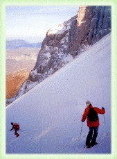 Un pendio di Monte Sirente